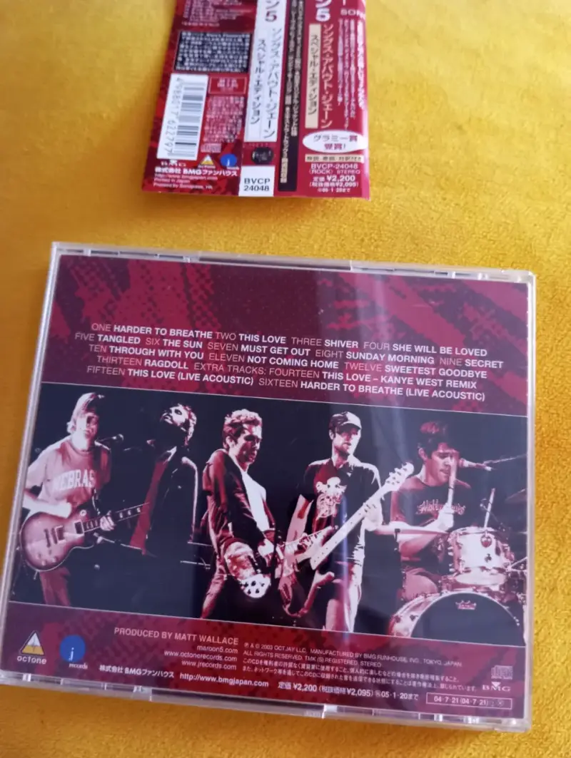 CD Maroon 5 - Songs About Jane Special Edition (Ed - 2