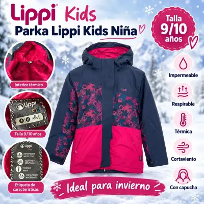 Parka Lippi Kids Niña Talla 9/10 Años - miniatura 1