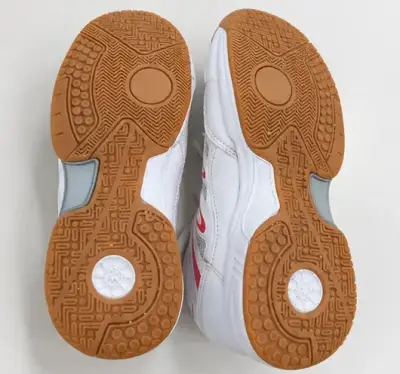 Zapatillas deportivas blancas y rojas para hombre - miniatura 2