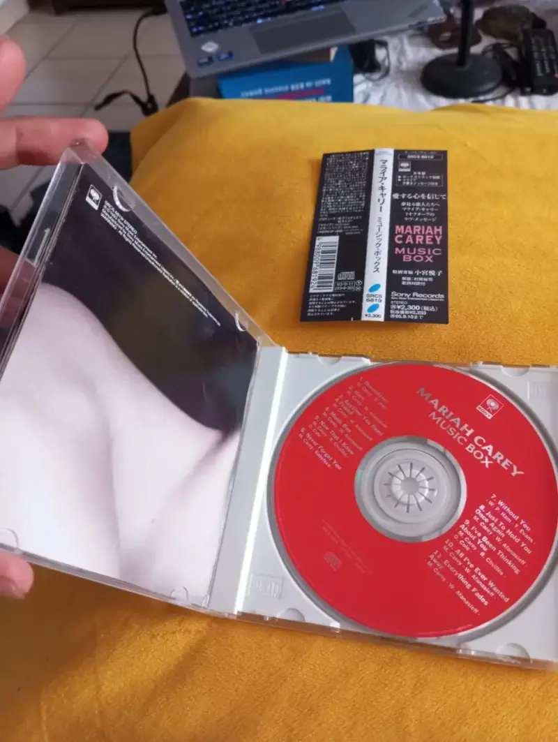 CD Mariah Carey - Music Box (Edicion Japonesa Orig - 3