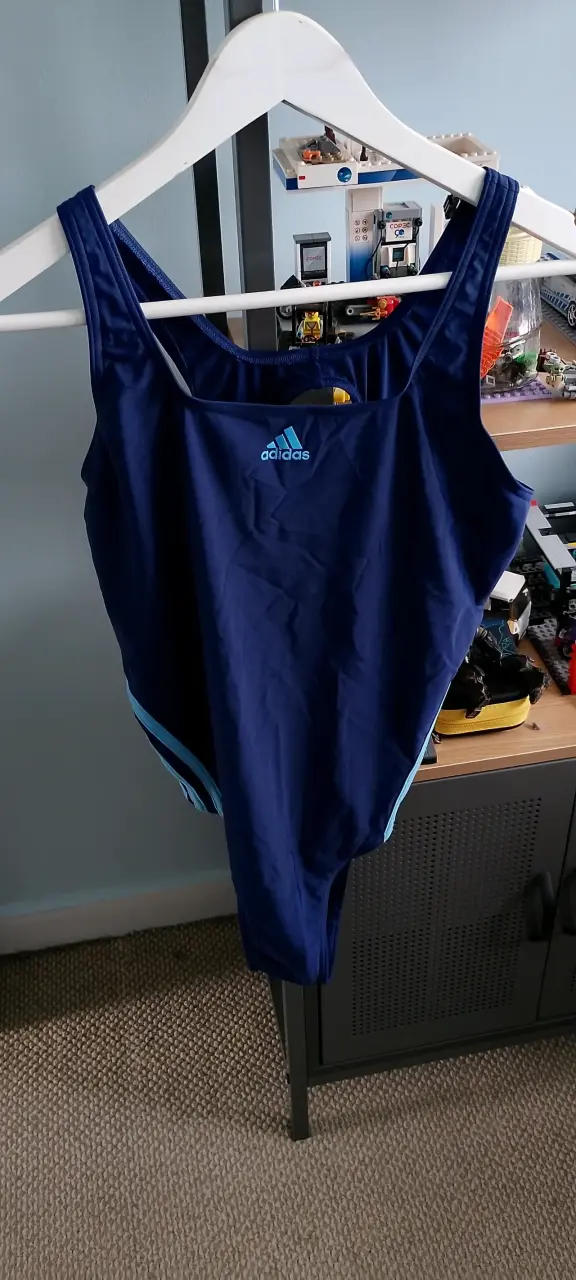 Traje de baño deportivo azul Adidas - 1
