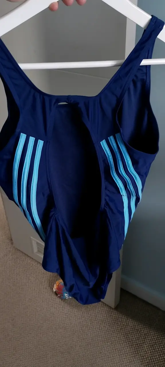 Traje de baño deportivo azul Adidas - 2