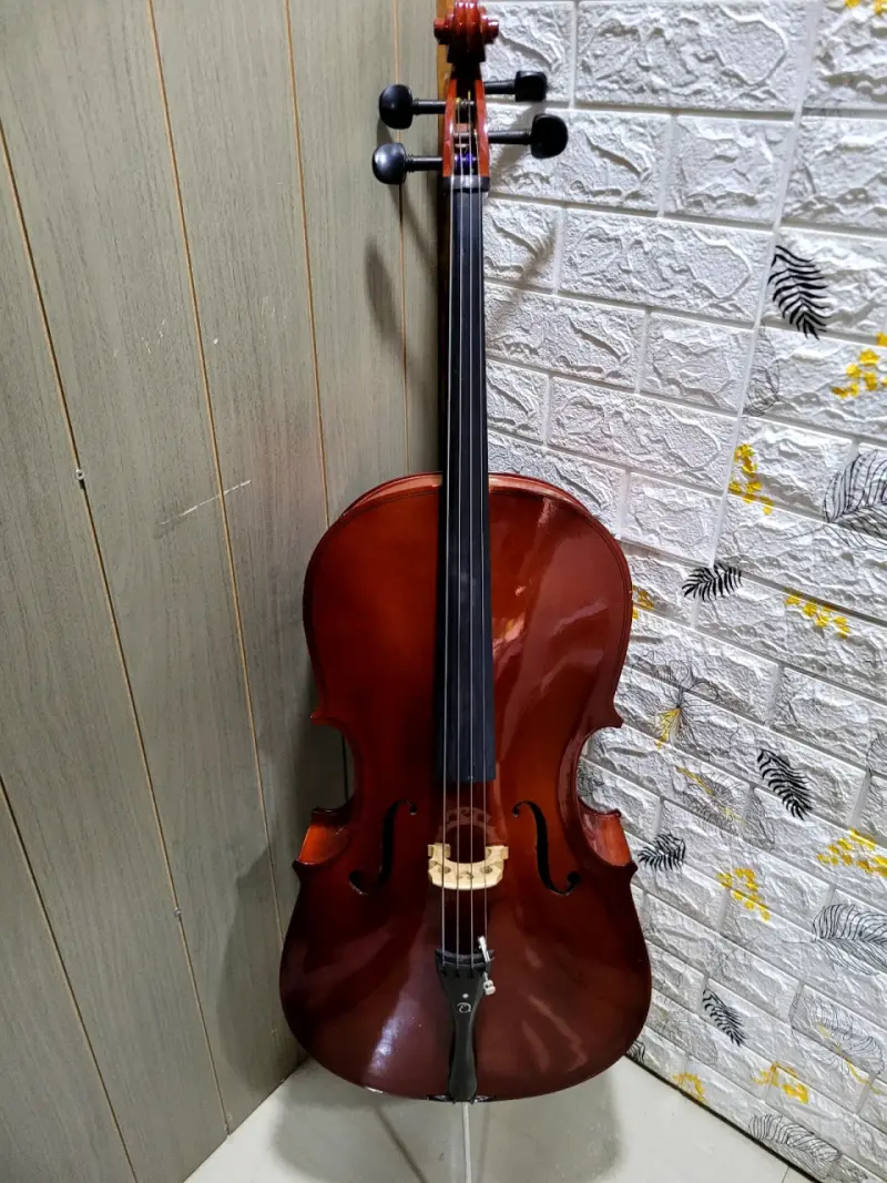 Violoncello 1/2 para estudiantes con acabado bril - 2