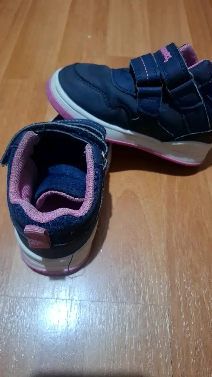 Zapatillas Bubblegummers para niños azul y rosa - 2