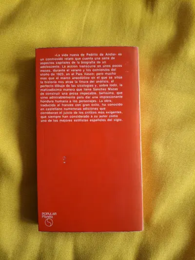 Libro 'La Vida Nueva de Pedrito de Andía' de R. Sánchez Mazas - miniatura 2