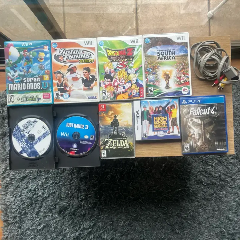 Lote Juegos, Cajas y Manuales Wii, Wii U, Switch, - 4