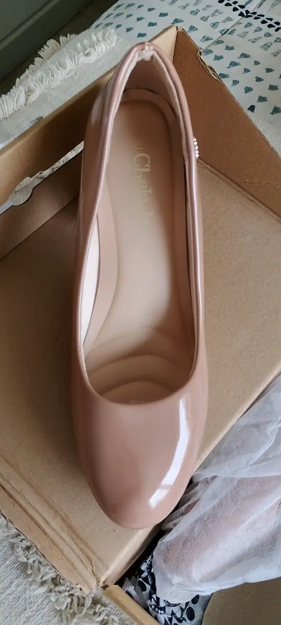 Zapatos de tacón nude elegantes para mujer - 2