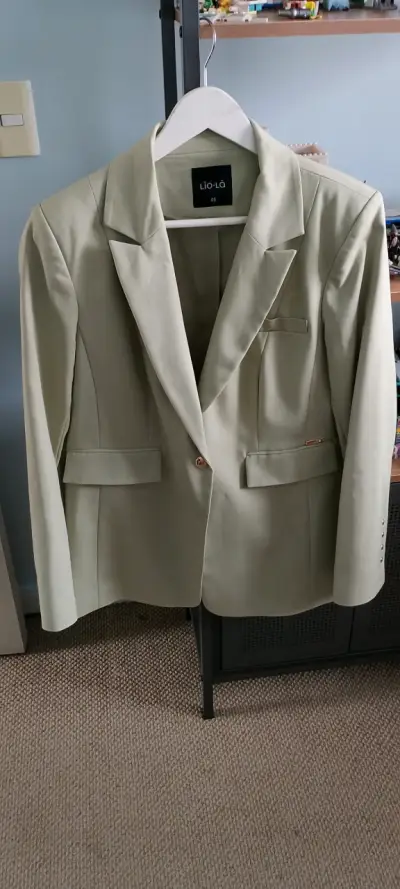 Blazer verde menta Liola T46 - miniatura 2