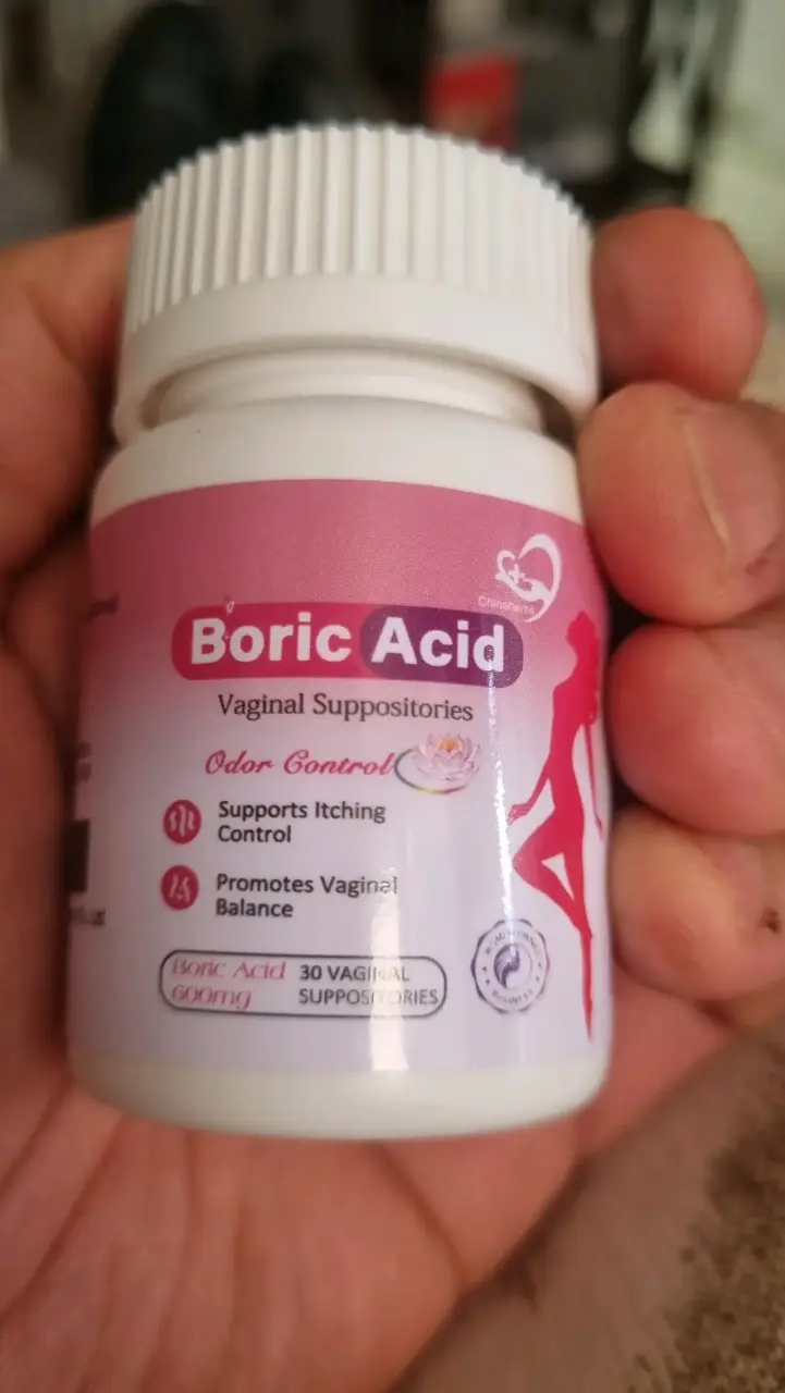 Supositorios Vaginales de Ácido Bórico 600mg