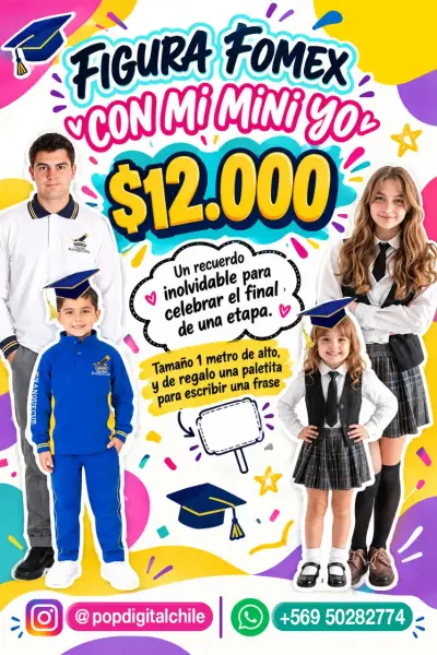 Figuras Fomex de Graduación Personalizadas - miniatura 2