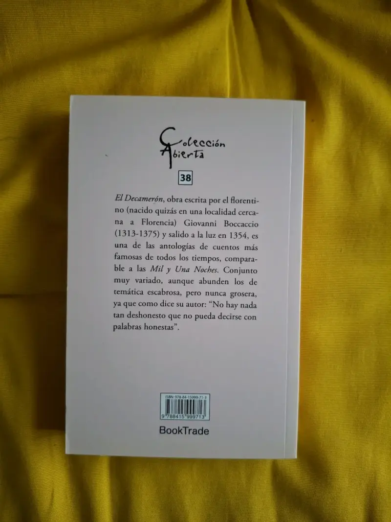 Libro El Decamerón de Giovanni Boccaccio - 2