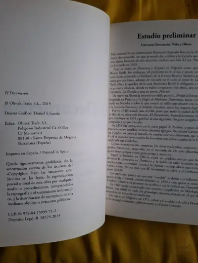 Libro El Decamerón de Giovanni Boccaccio - miniatura 3
