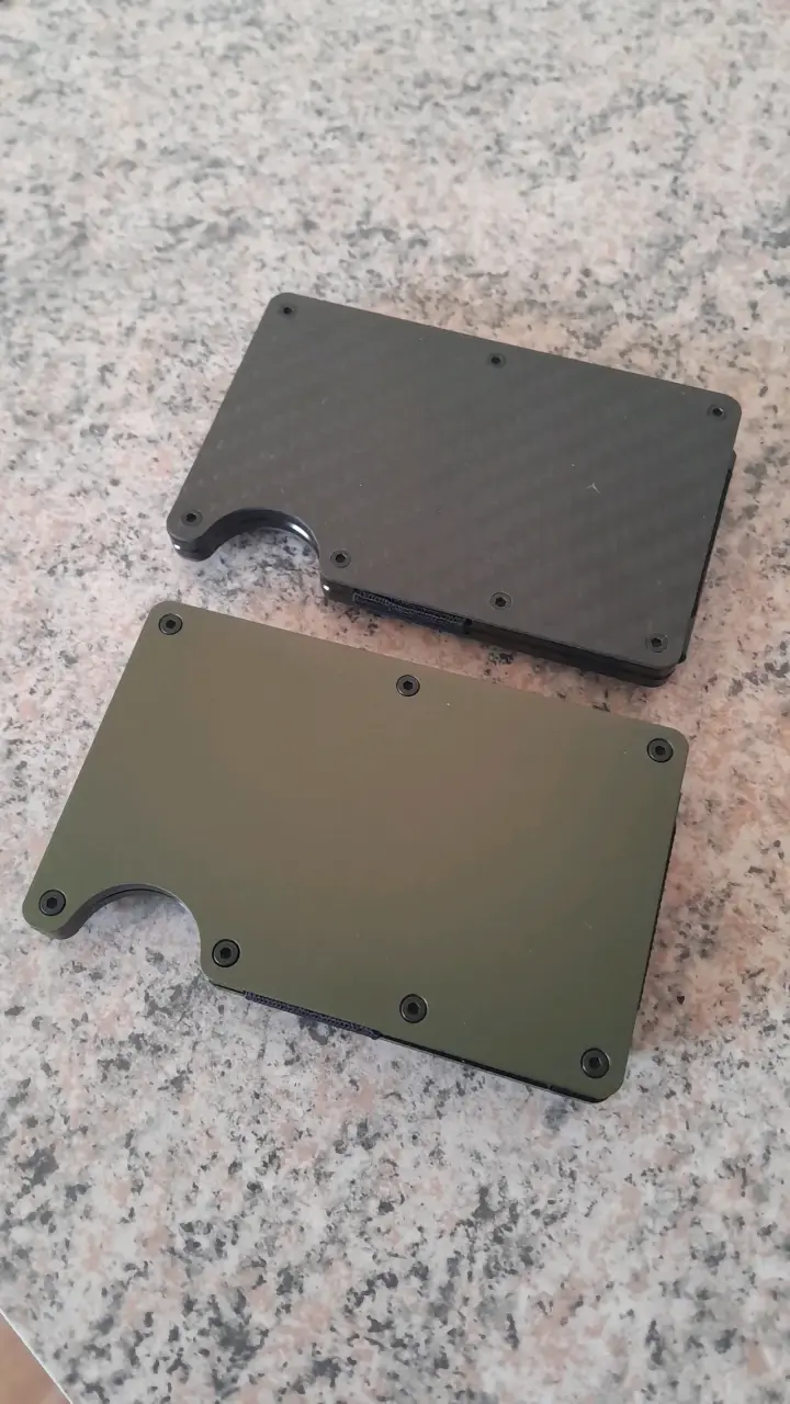 Billeteras tarjeteros minimalistas