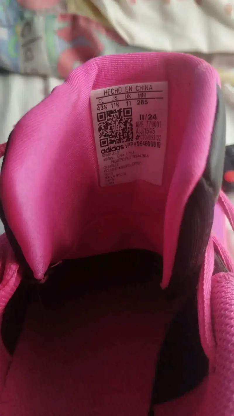 Zapatillas deportivas rosas para mujer Adidas - 5