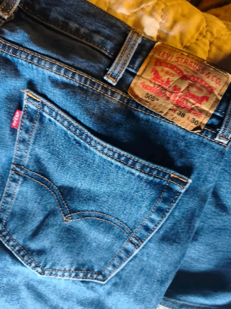 Jeans Levi's 505 Azul Clásico - 1