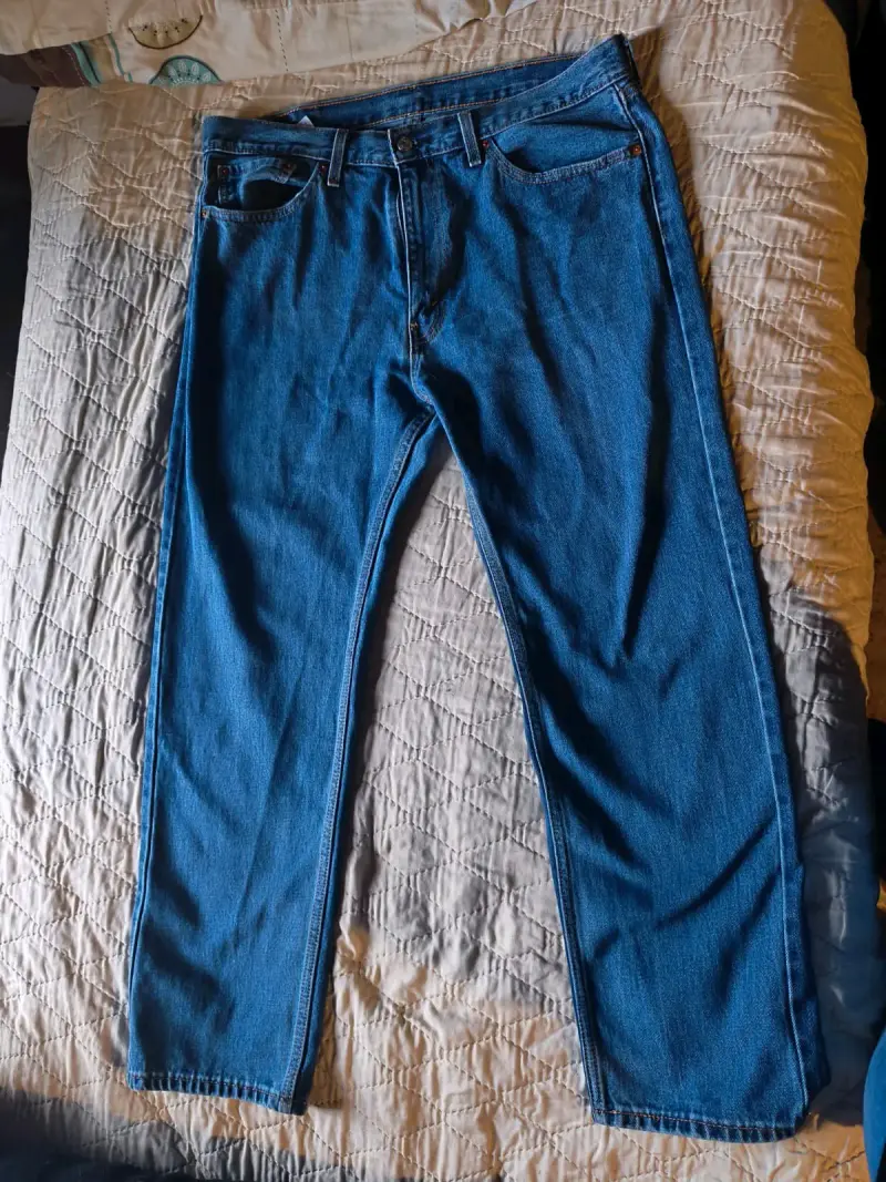 Jeans Levi's 505 Azul Clásico - 3