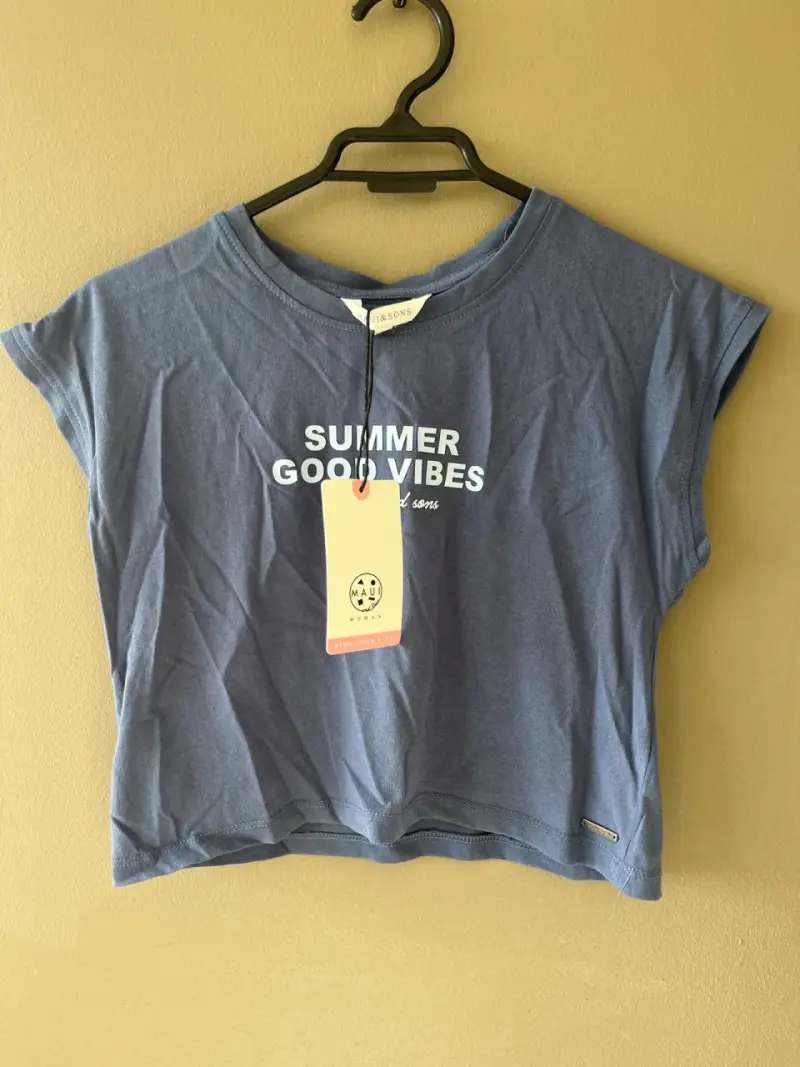 Polera azul Maui - Mujer