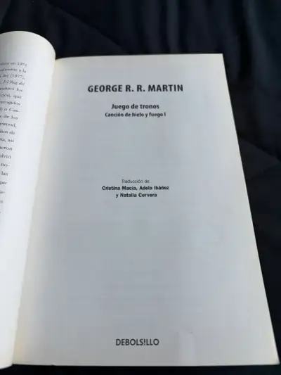Libro Juego de Tronos George R.R. Martin - miniatura 3