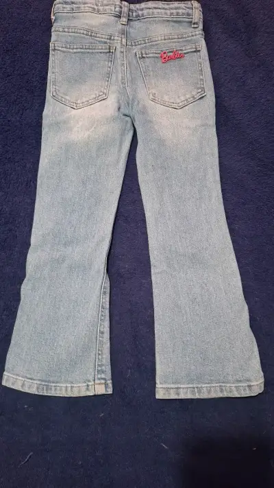 Jeans de niña Barbie acampanados - miniatura 1