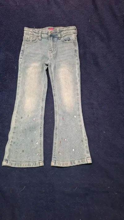 Jeans de niña Barbie acampanados - miniatura 2