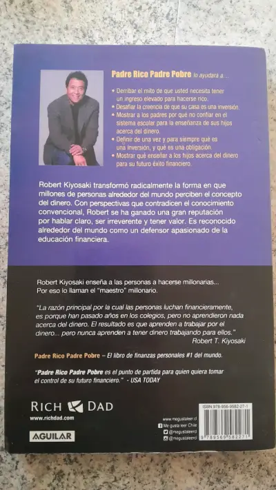 Libro Padre Rico Padre Pobre de Robert T. Kiyosaki - miniatura 2