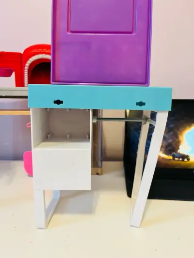 Set Barbie Lavabo Baño Ken Afeitador MattelFyk53 - miniatura 6