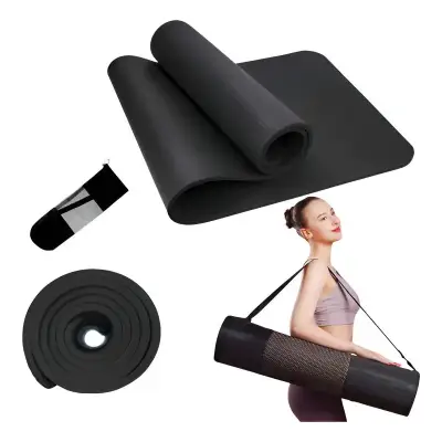 Mat De Yoga Alfombra Espesor 10mm Extra Resistente - miniatura 1