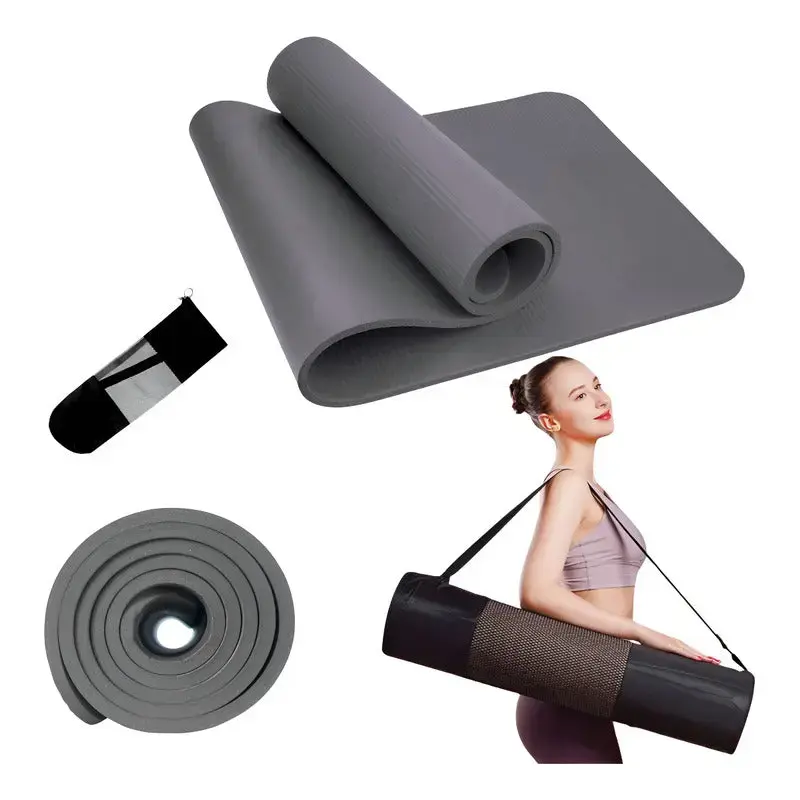 Mat De Yoga Alfombra Espesor 10mm Extra Resistente - 2