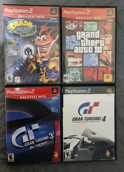 4 Juegos PlayStation 2 - miniatura 1