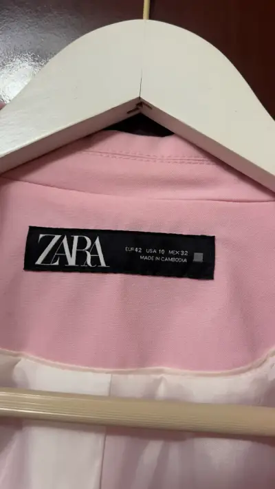 Blazer Rosa Zara - miniatura 3