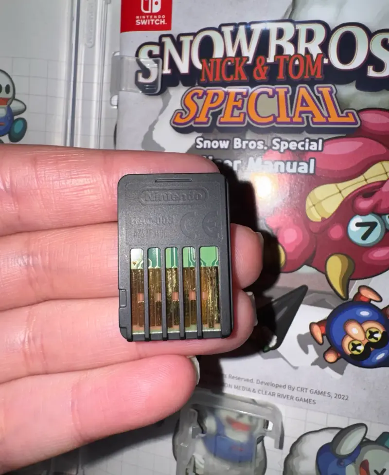 Lote de Juegos Nintendo Switch Pokémon y Snow Bros - 4