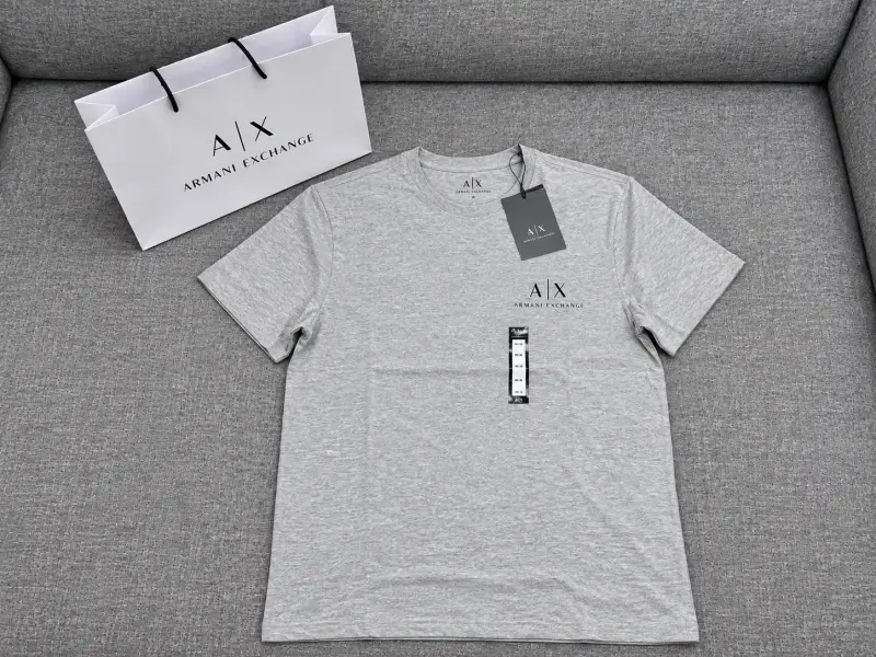 Polera Gris Armani Exchange talla M gris - 1