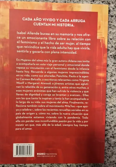 Libro Mujeres del Alma Mía de Isabel Allende - miniatura 2