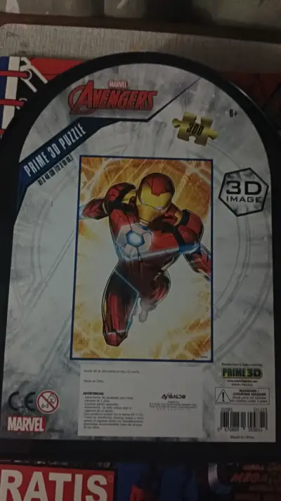 Puzzle 3D de Iron Man Avengers - miniatura 2