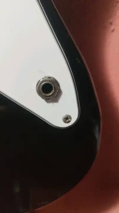 Guitarra eléctrica negra Musicaxe Nickleback - miniatura 4