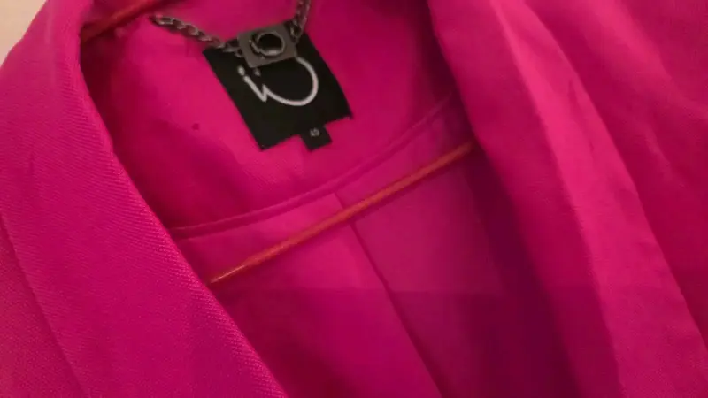 Blazer fucsia para mujer elegante - 3