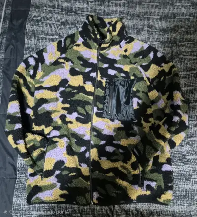 Chaqueta polar camuflada Soviet XL - miniatura 1