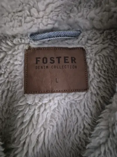 Chaqueta de mezclilla con chiporro de lana Foster - miniatura 2