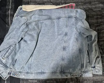 Chaqueta de mezclilla con chiporro de lana Foster - miniatura 3