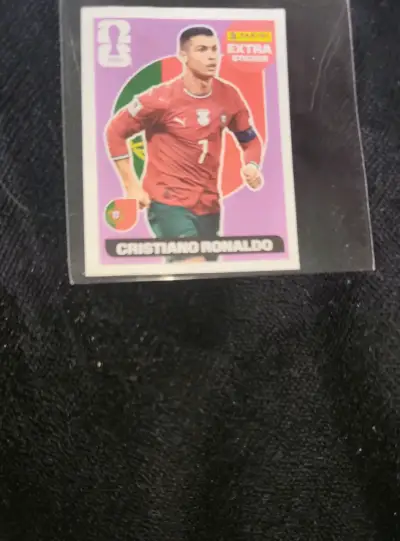 Lámina Panini Extra Sticker Cristiano Ronaldo - miniatura 1