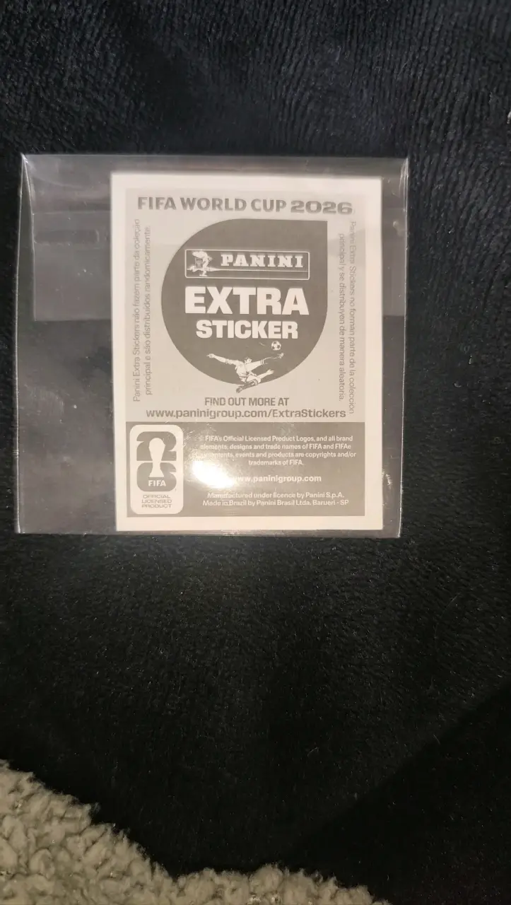 Lámina Panini Extra Sticker Cristiano Ronaldo - 2