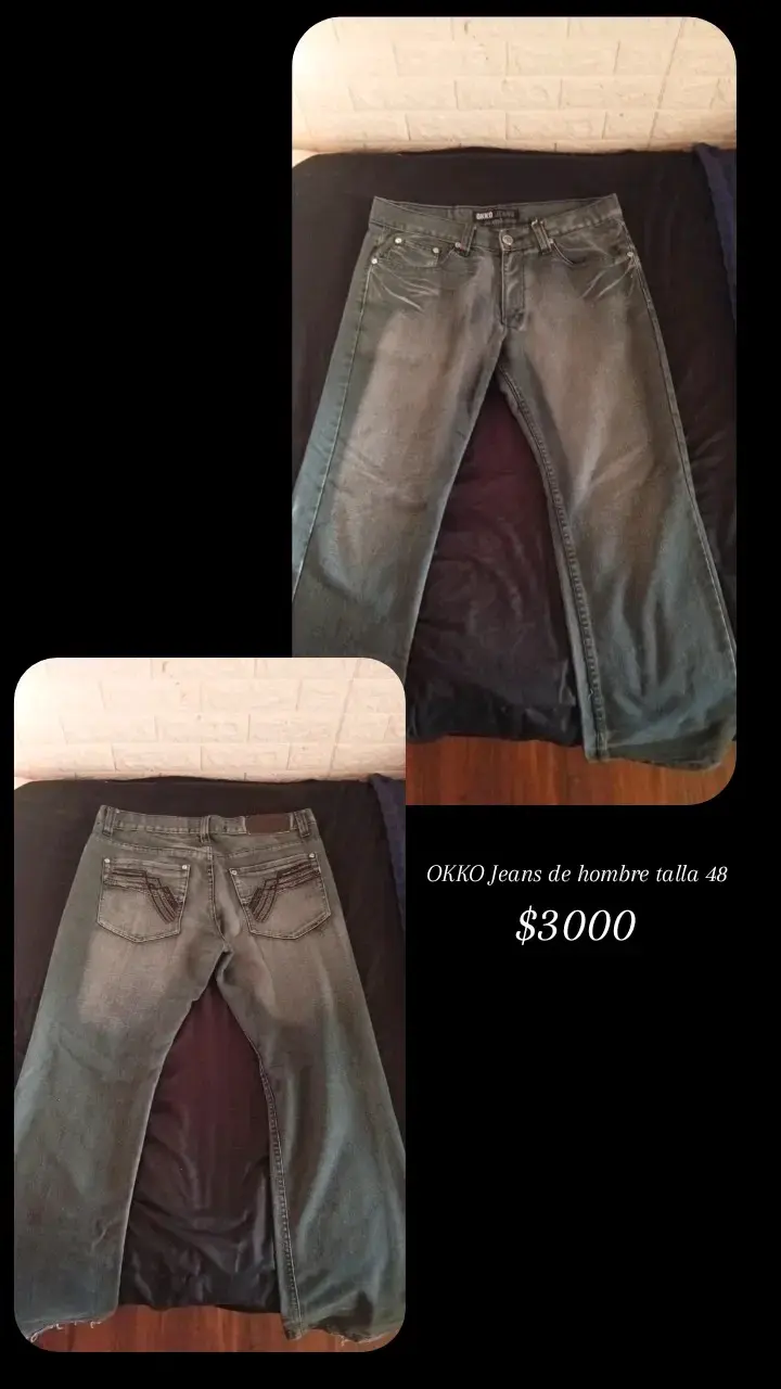 Jeans de hombre OKKO talla 48