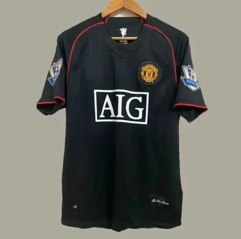 Camiseta Manchester United Ronaldo 7 Negra - 2