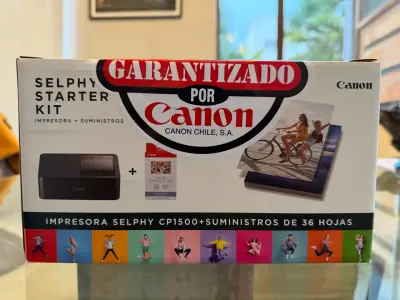 Impresora Canon Selphy CP1500 con suministros - miniatura 2