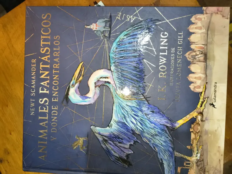 Libro Animales Fantásticos y Dónde Encontrarlos