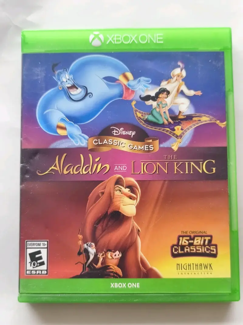 Juego Xbox One Disney Aladdin y Lion King