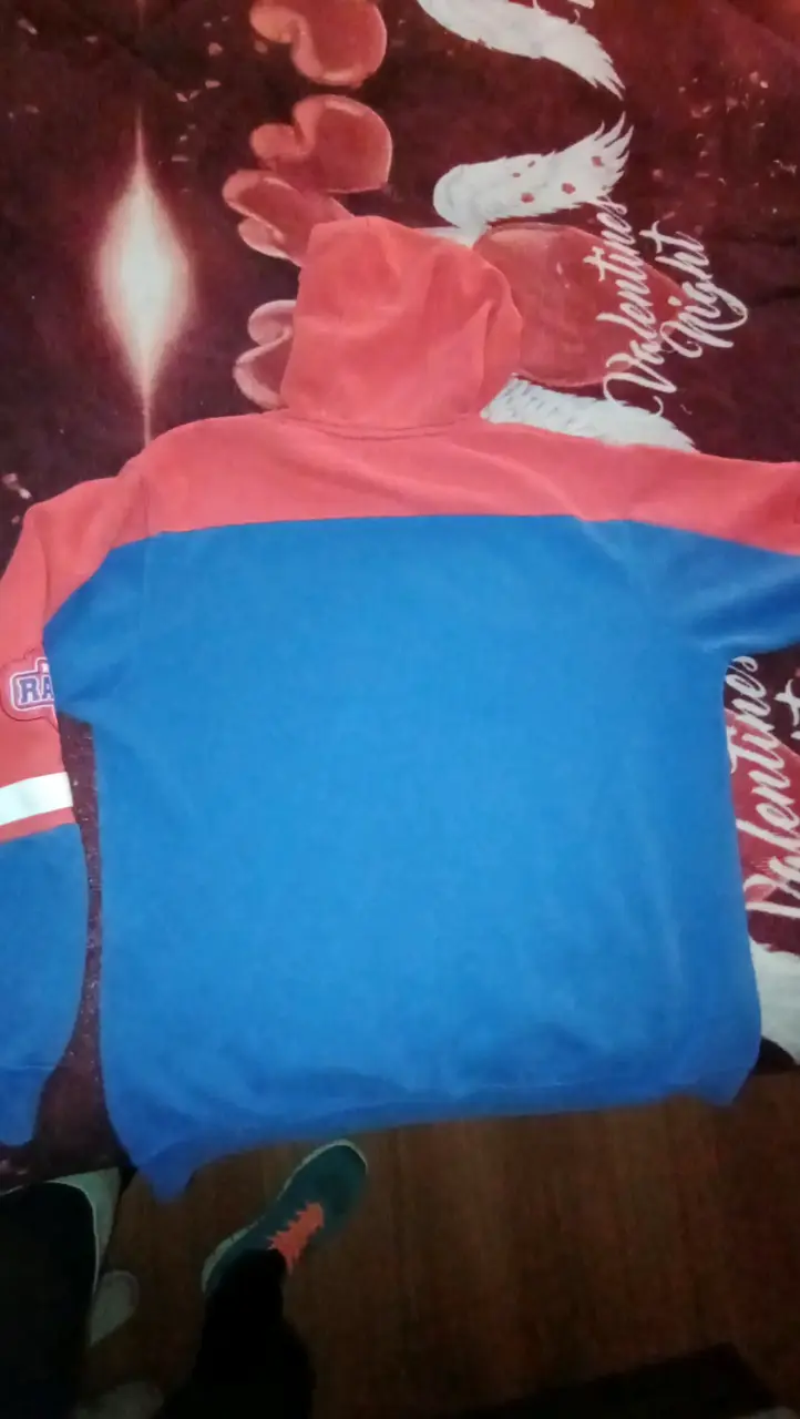 Polerón New York Rangers Hombre Azul y Rojo - 3