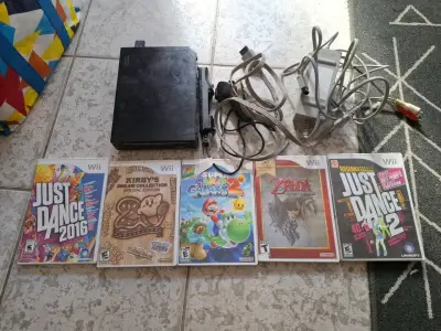 Consola Nintendo Wii con 5 juegos - miniatura 1