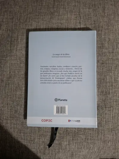 Libro 'La sangre de los libros' de Santiago Posteguillo - miniatura 2