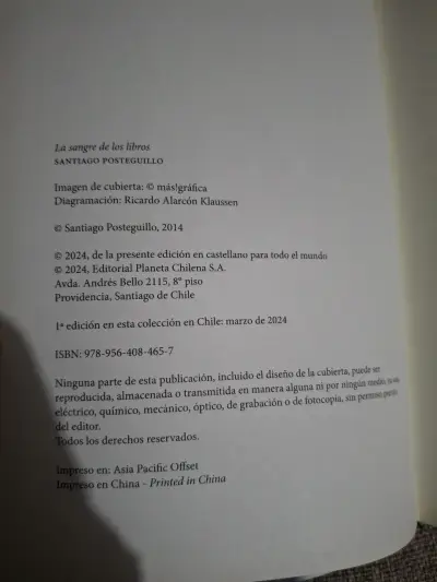 Libro 'La sangre de los libros' de Santiago Posteguillo - miniatura 3